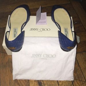 Jimmy Choo Flats- perfect new condition!